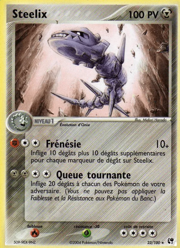 Steelix · EX Tempête de sable 23/100