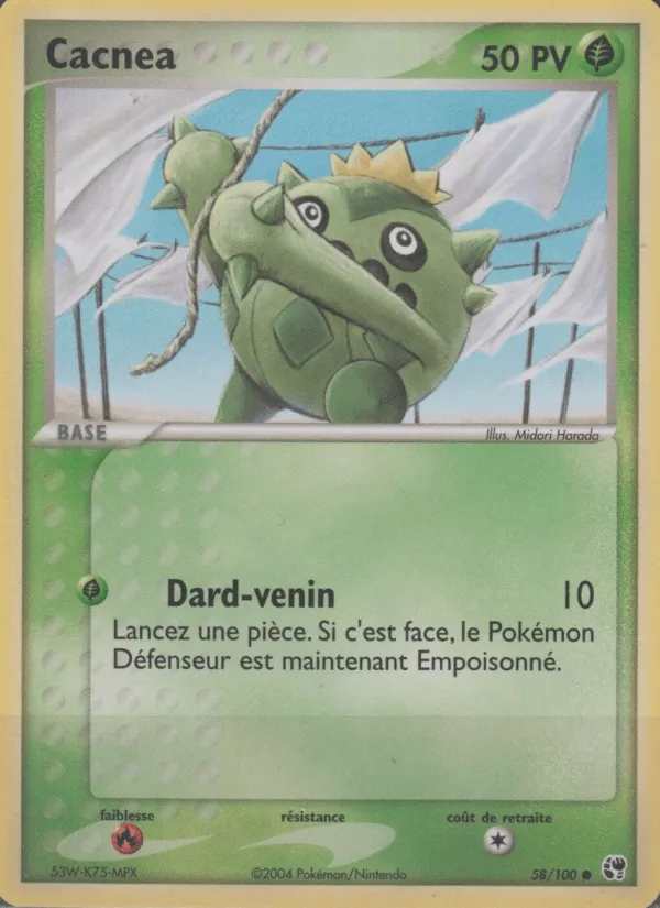 Cacnea · EX Tempête de sable 58/100