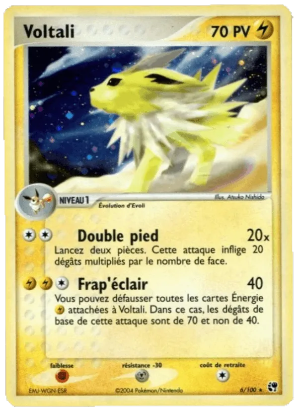 Voltali · EX Tempête de sable 6/100