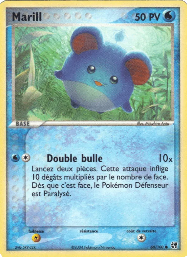 Marill · EX Tempête de sable 68/100