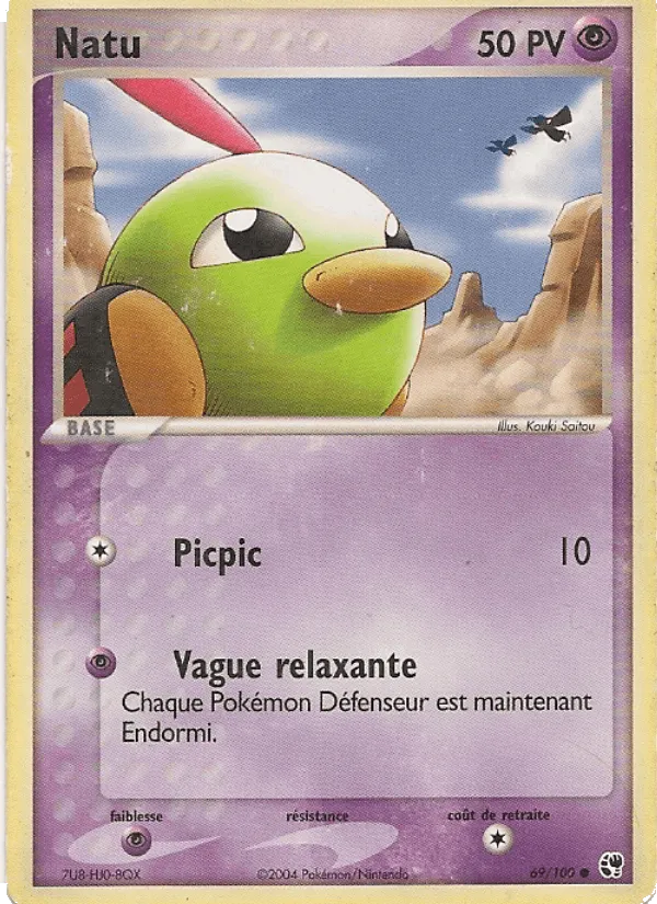 Natu · EX Tempête de sable 69/100