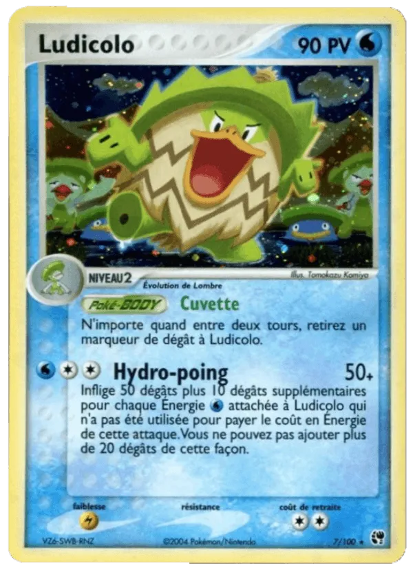 Ludicolo · EX Tempête de sable 7/100