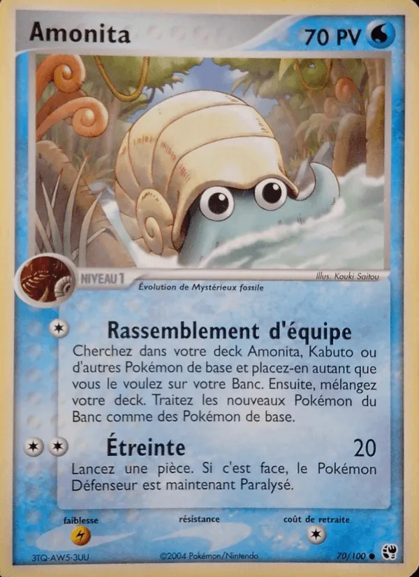 Amonita · EX Tempête de sable 70/100