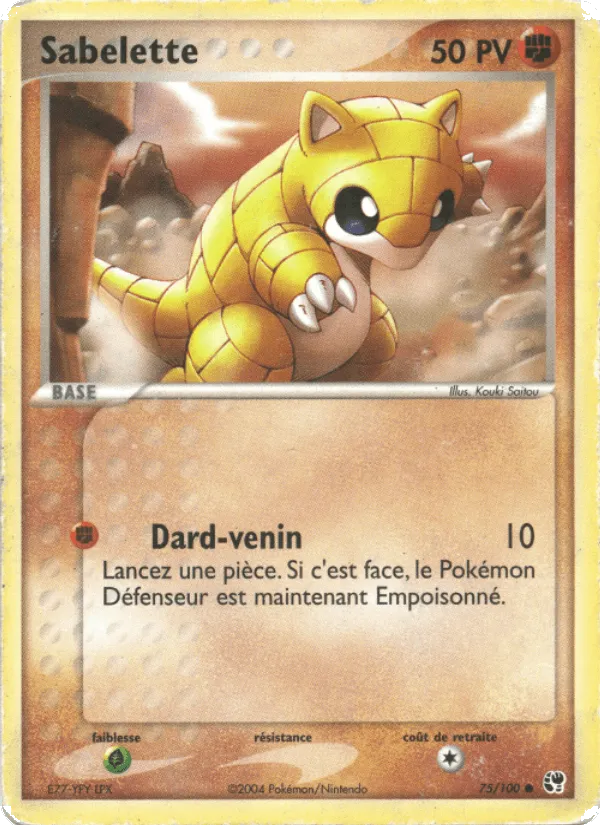 Sabelette · EX Tempête de sable 75/100