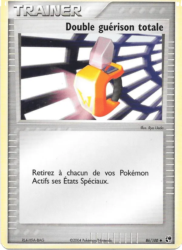 Double guérison totale · EX Tempête de sable 86/100
