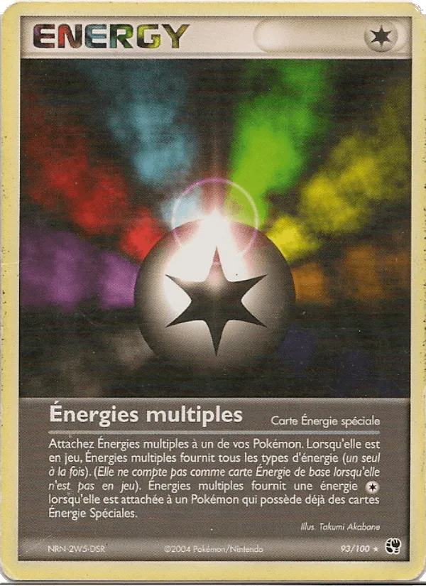 Énergies multiples · EX Tempête de sable 93/100