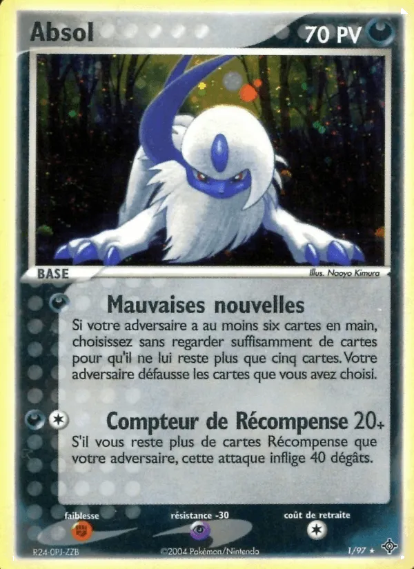 Absol · EX Dragon 1/97