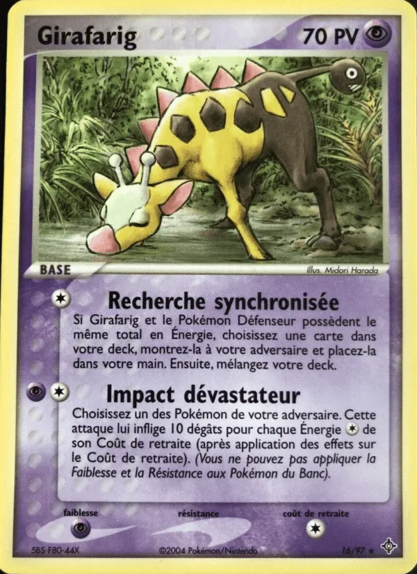 Girafarig · EX Dragon 16/97