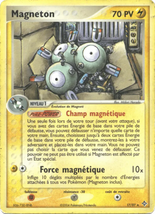 Magnéton · EX Dragon 17/97