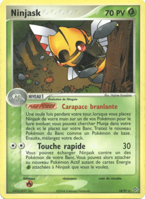 Ninjask · EX Dragon 18/97
