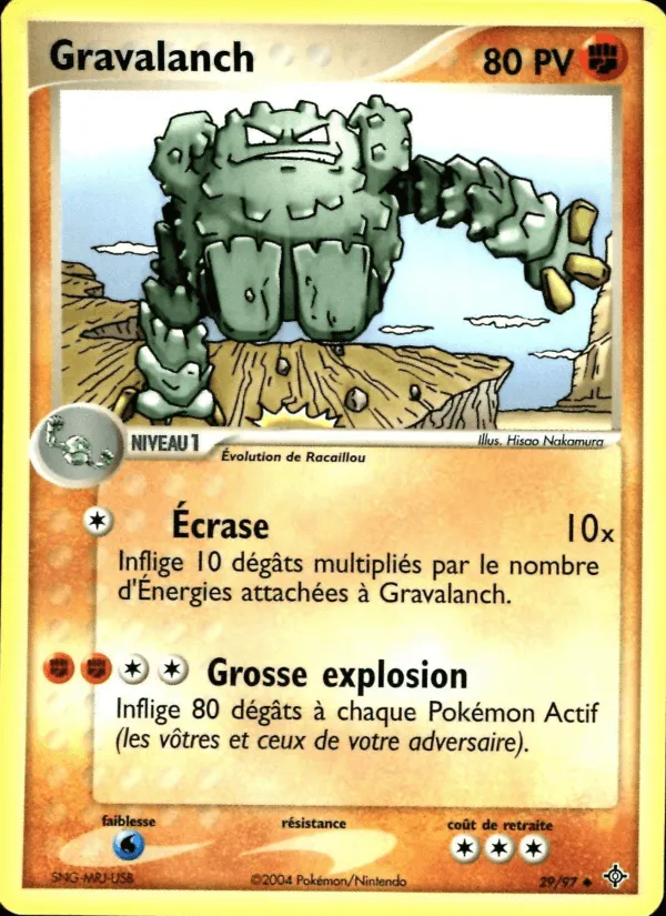 Gravalanch · EX Dragon 29/97