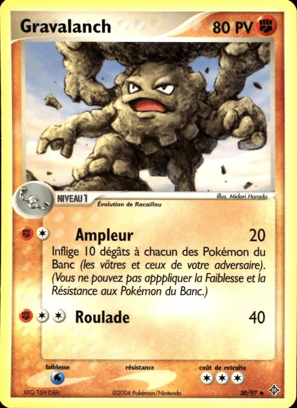 Gravalanch · EX Dragon 30/97
