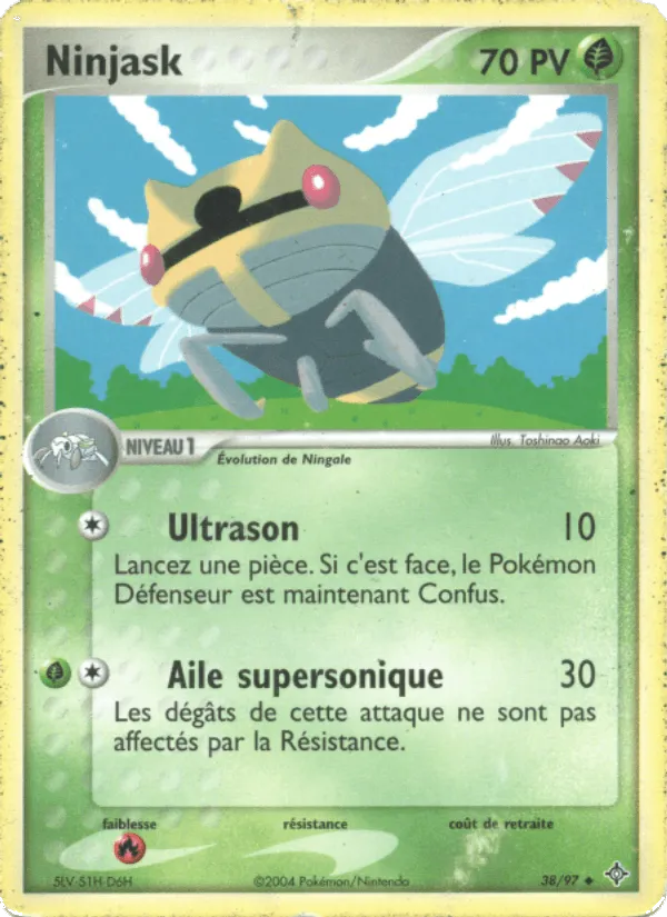 Ninjask · EX Dragon 38/97