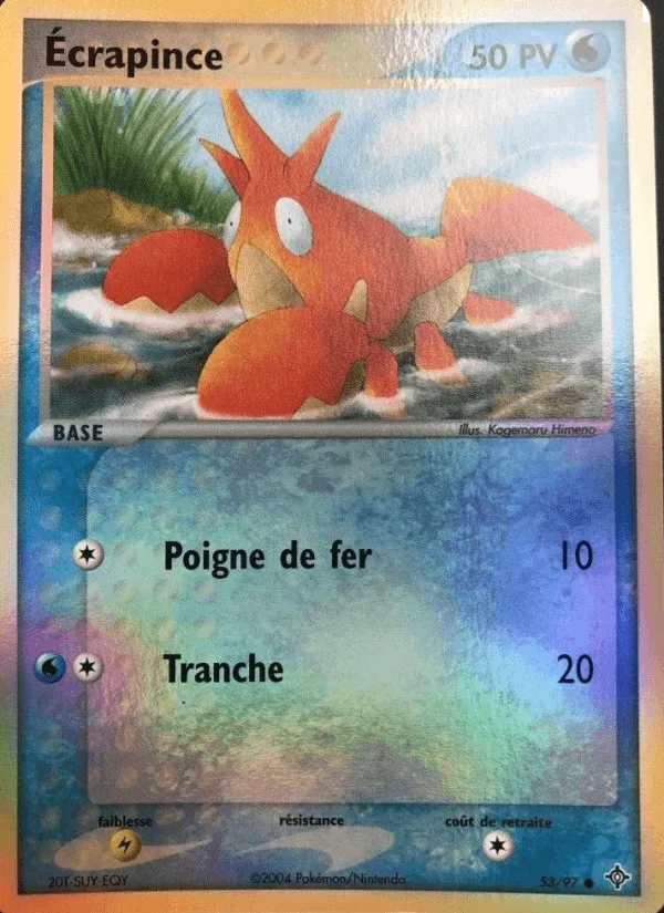 Écrapince · EX Dragon 53/97