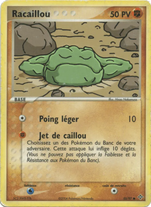 Racaillou · EX Dragon 55/97