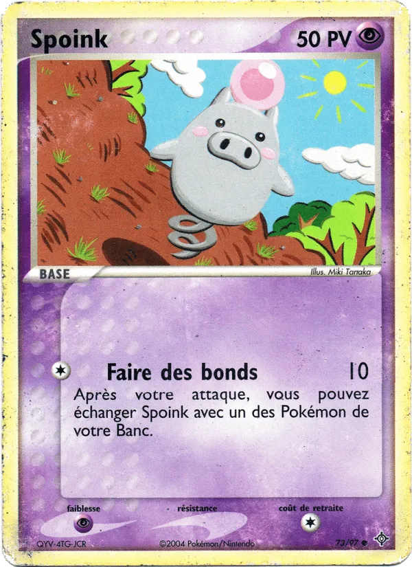 Spoink · EX Dragon 73/97