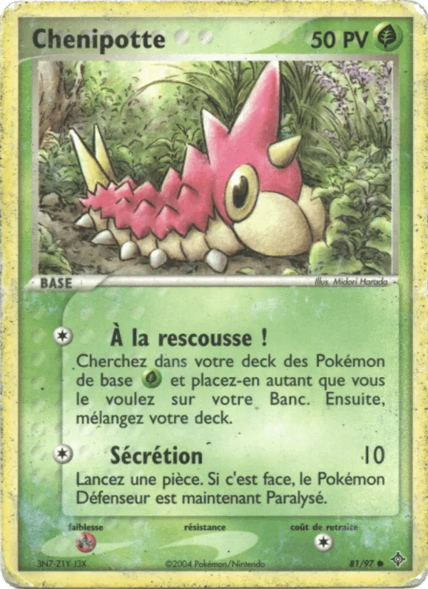 Chenipotte · EX Dragon 81/97