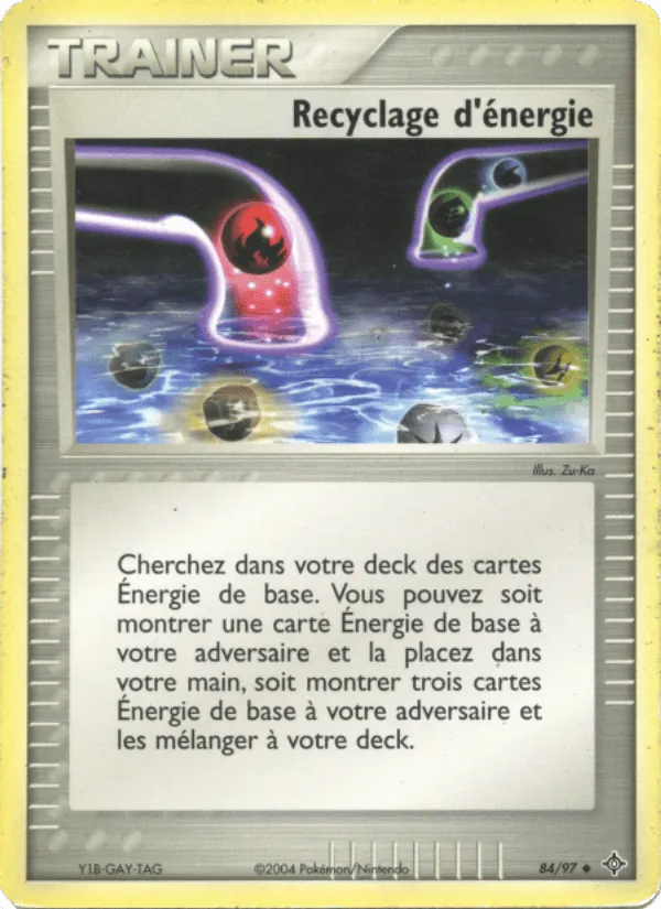 Recyclage d'énergie · EX Dragon 84/97