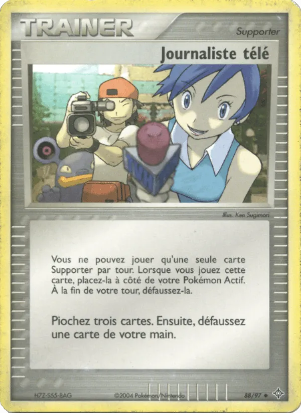 Journaliste télé · EX Dragon 88/97