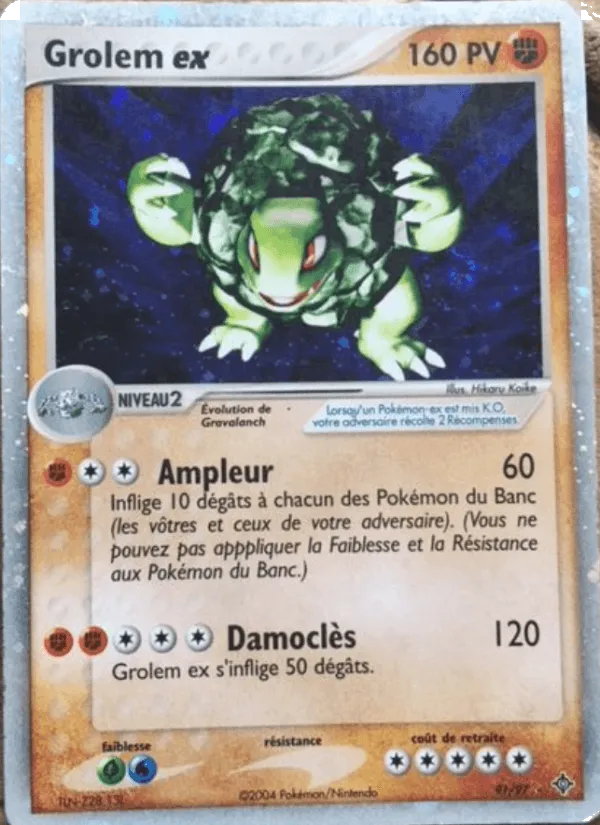 Grolem ex · EX Dragon 91/97