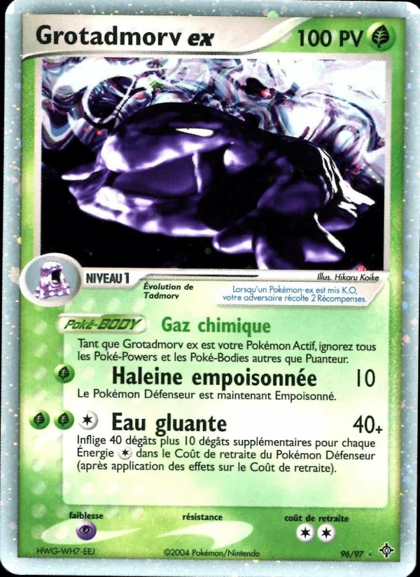 Grotadmorv ex · EX Dragon 96/97