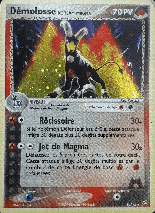 Démolosse de Team Magma · EX Team Magma vs Team Aqua 10/95