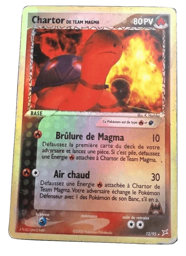 Chartor de Team Magma · EX Team Magma vs Team Aqua 12/95