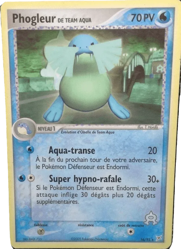 Phogleur de Team Aqua · EX Team Magma vs Team Aqua 16/95