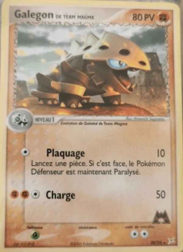 Galegon de Team Magma · EX Team Magma vs Team Aqua 20/95