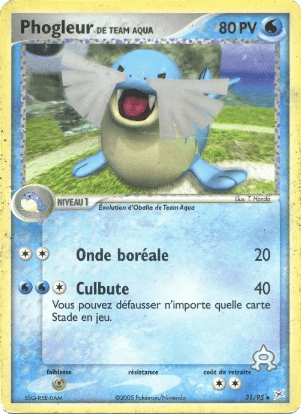 Phogleur de Team Aqua · EX Team Magma vs Team Aqua 31/95