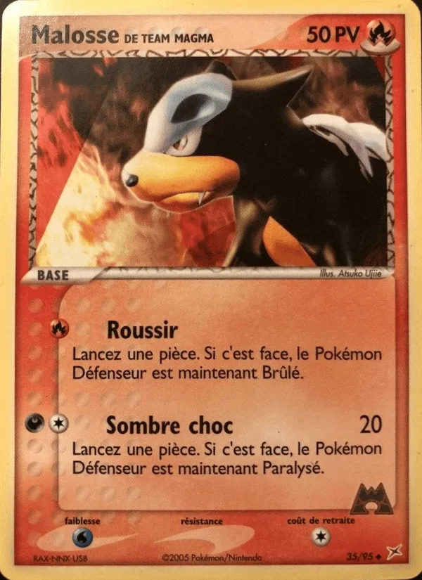 Malosse de Team Magma · EX Team Magma vs Team Aqua 35/95