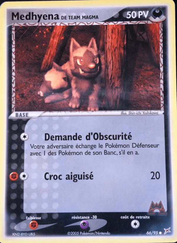 Medhyena de Team Magma · EX Team Magma vs Team Aqua 66/95