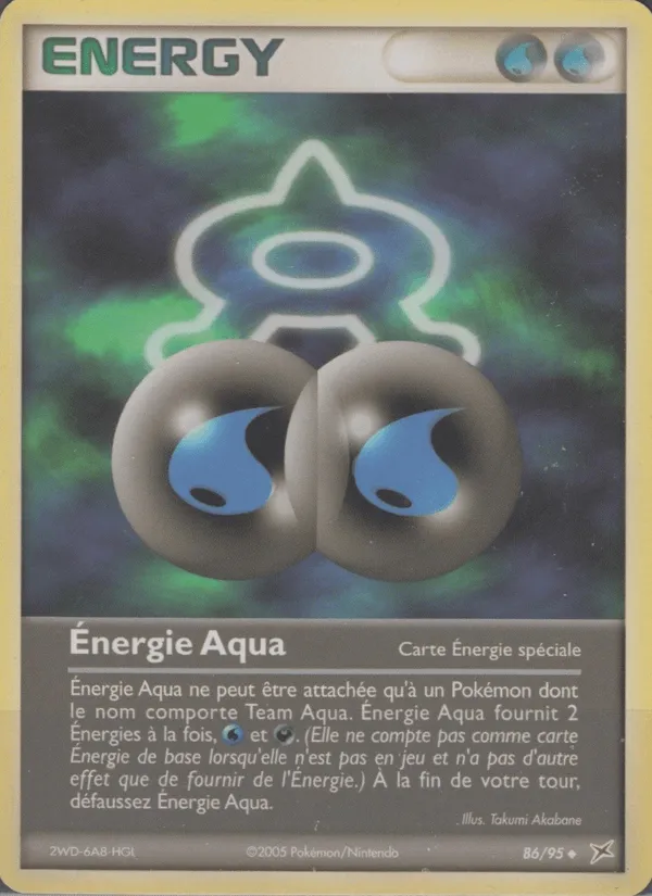 Énergie Magma · EX Team Magma vs Team Aqua 86/95