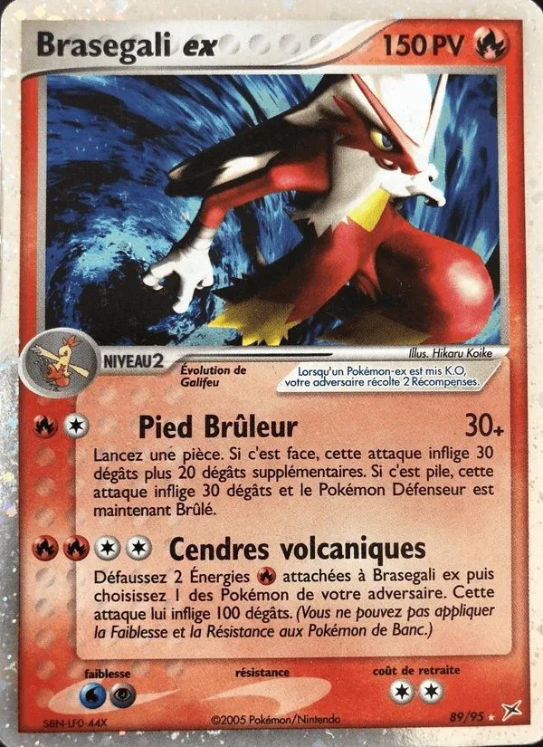 Brasegali ex · EX Team Magma vs Team Aqua 89/95