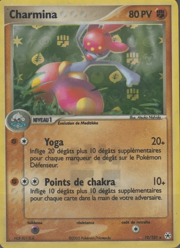 Charmina · EX Légendes Oubliées 10/101