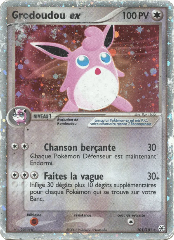 Grodoudou ex · EX Légendes Oubliées 101/101
