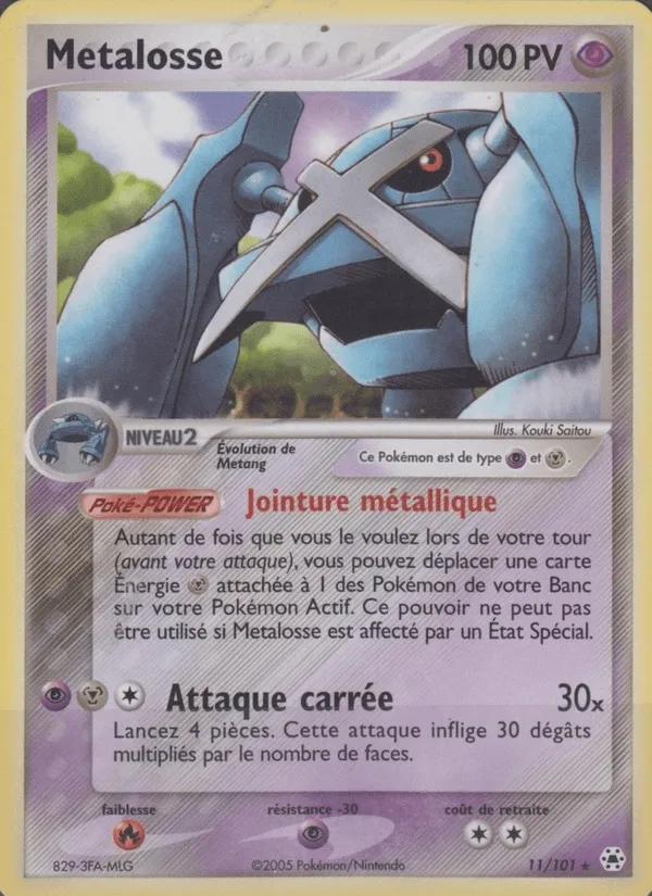 Métalosse · EX Légendes Oubliées 11/101