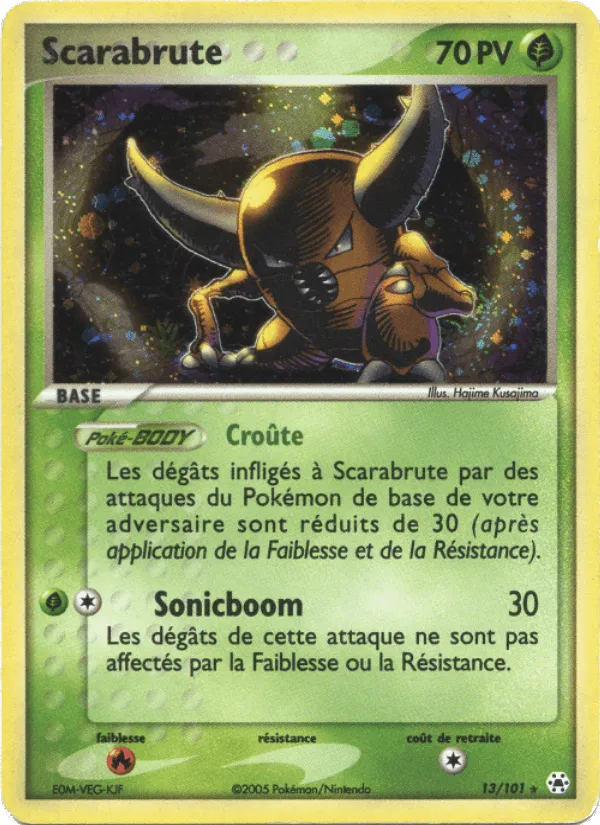 Scarabrute · EX Légendes Oubliées 13/101