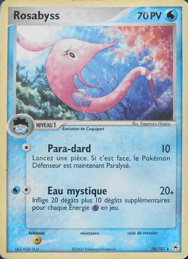Rosabyss · EX Légendes Oubliées 18/101