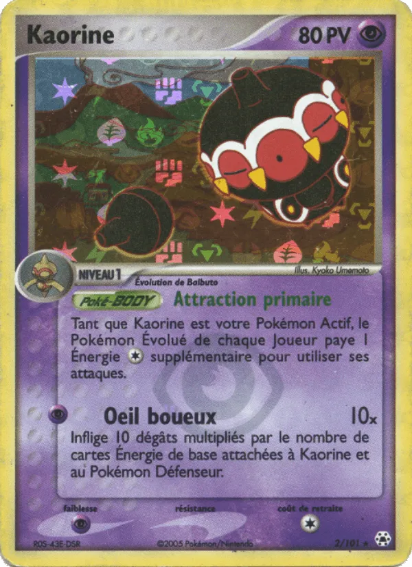 Kaorine · EX Légendes Oubliées 2/101