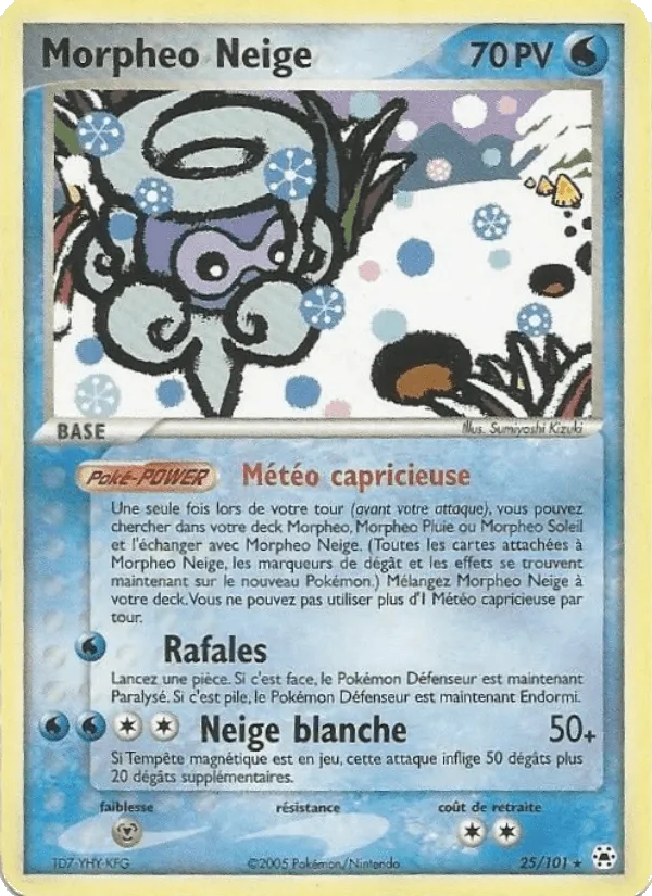 Morpheo Neige · EX Légendes Oubliées 25/101