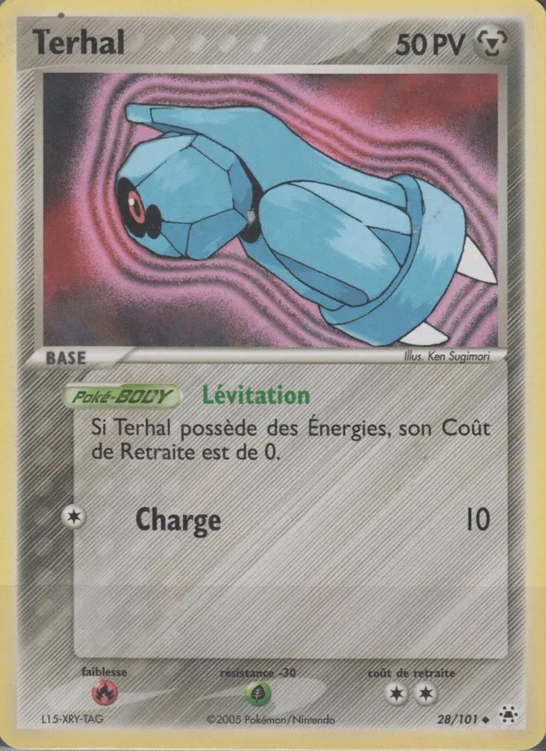 Terhal · EX Légendes Oubliées 28/101