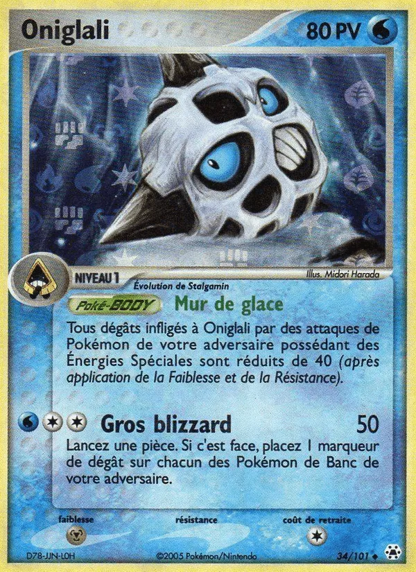 Oniglali · EX Légendes Oubliées 34/101