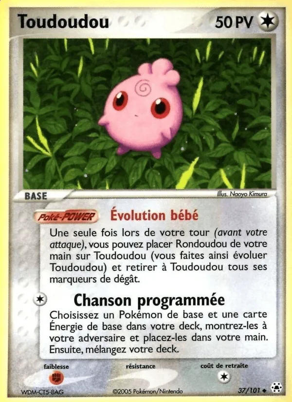 Toudoudou · EX Légendes Oubliées 37/101
