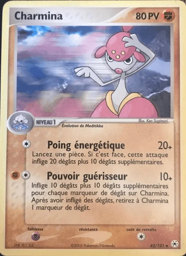 Charmina · EX Légendes Oubliées 42/101