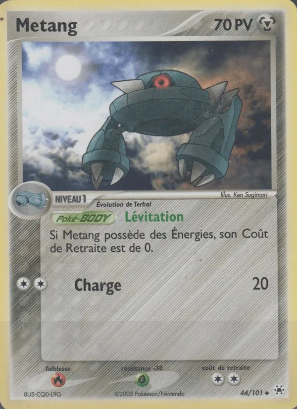 Métang · EX Légendes Oubliées 44/101