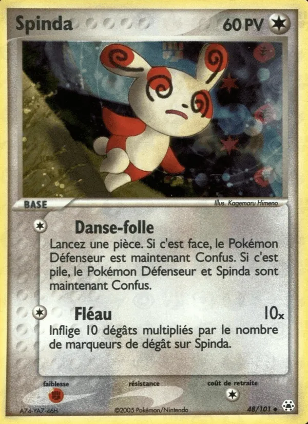 Spinda · EX Légendes Oubliées 48/101