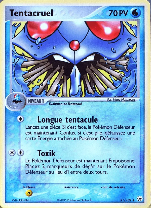 Tentacruel · EX Légendes Oubliées 51/101