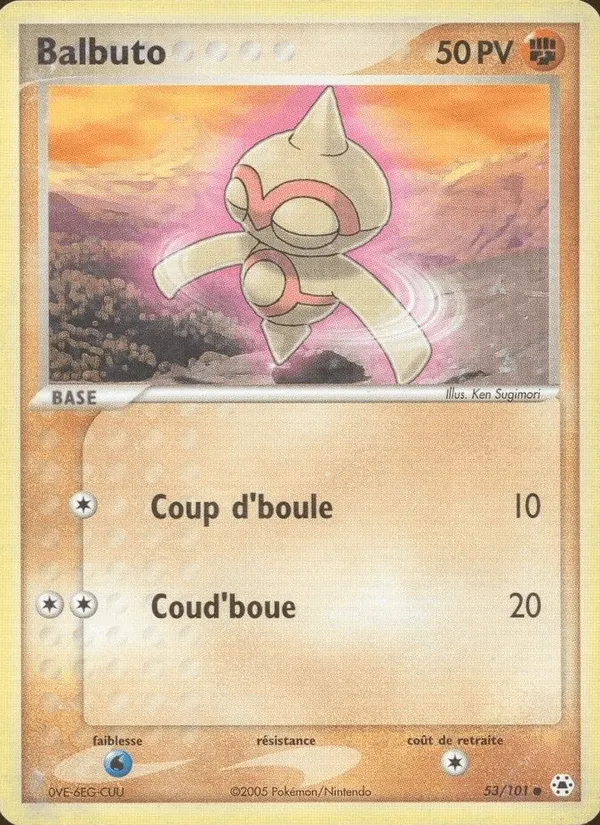 Balbuto · EX Légendes Oubliées 53/101
