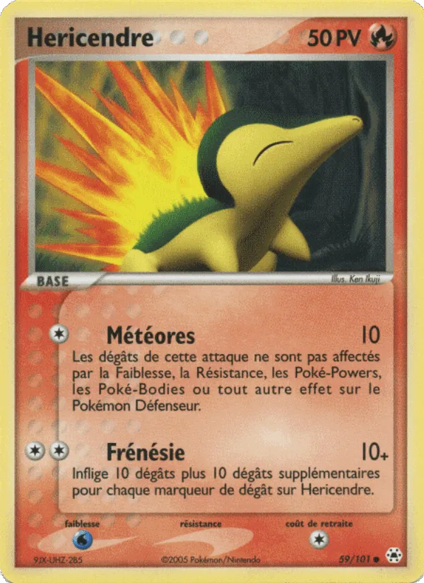 Héricendre · EX Légendes Oubliées 59/101